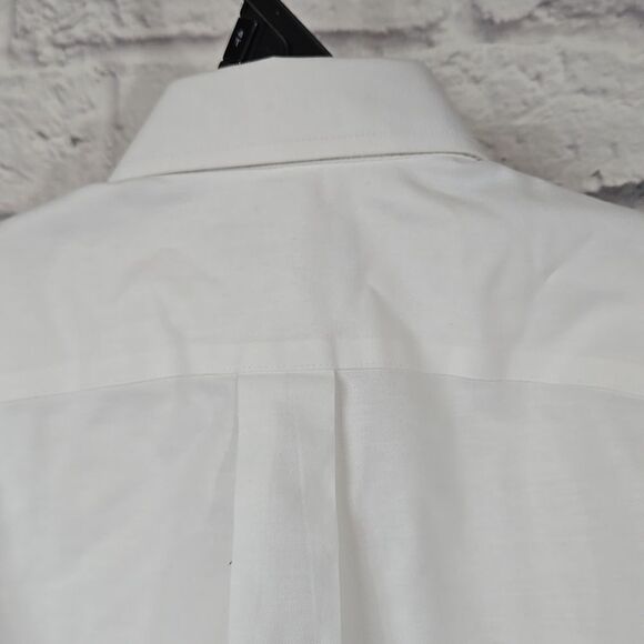 Class Club Boys White Long Sleeve Non-Iron Oxford Shirt School Uniform Stretch - Picture 5 of 10